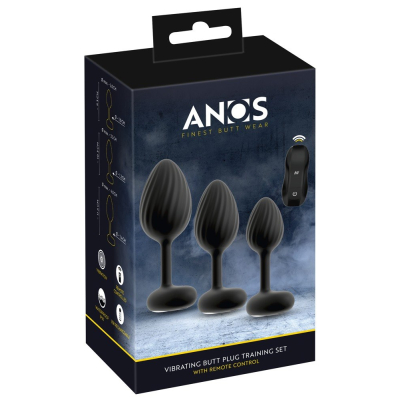 ANOS Vibrating Butt Plug Train