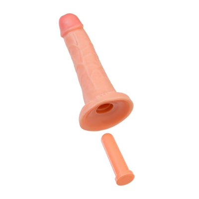 Realistic dildo Caliber 20/4 , PVC, flesh, length 20cm, diameter 4cm