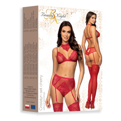Cristalyn set cherry