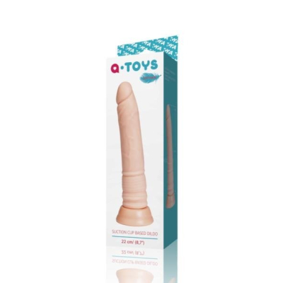 A-TOYS, Realistic Dildo, TPE, Flesh, 16 cm