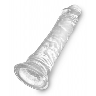 Realistyczne Dildo King Cock Clear 21,8cm