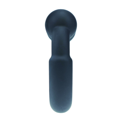 Metal and Silicone Cockring - Black