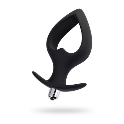 TOYFA POPO Pleasure Anal Plug Cordis L Vibro Black