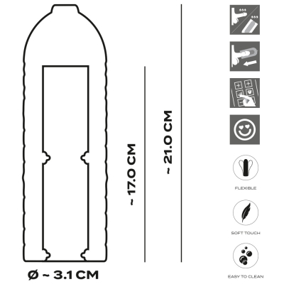 Suck-O-Mat 3 Perf. Sleeve XL