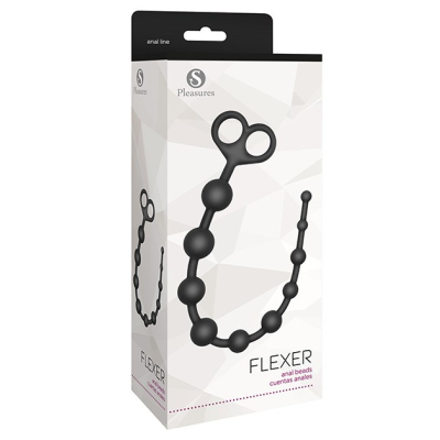 Flexer Anal Beads Black