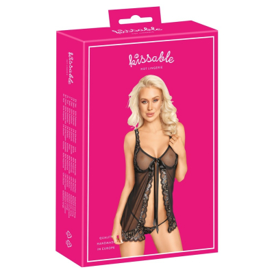 Babydoll przeźroczysta koszulka Tulia S/M Kissable