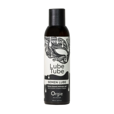 Orgie Lube Tube - Semen Lube Water - Based Intimate Gel