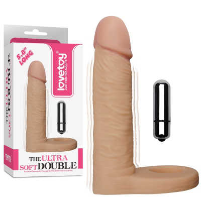 Dildo analne z wibracjami Podwójna penetracja 14,7 cm Lovetoy