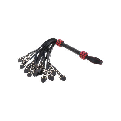 Leather Cat-o-Nine Whip