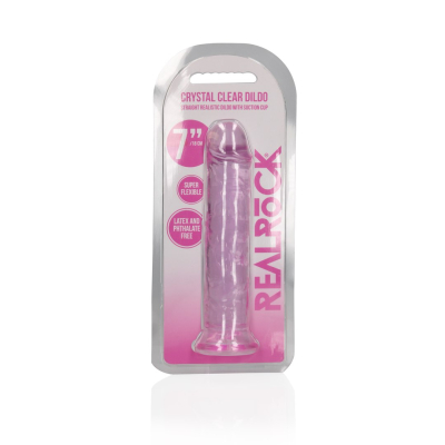 Straight Realistic Dildo with Suction Cup - 7\'\' / 18