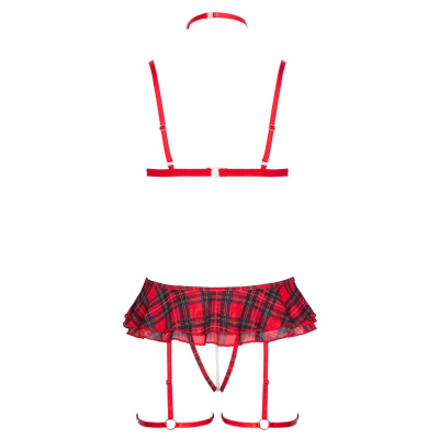 Bra Set Plaid L
