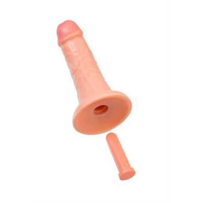 Realistic dildo Caliber 20/5 , PVC, flesh, length 20cm, diameter 5cm