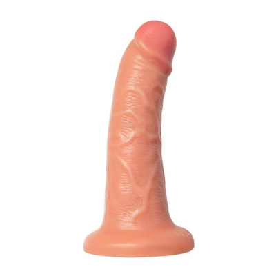 Realistic dildo Caliber 20/5 , PVC, flesh, length 20cm, diameter 5cm