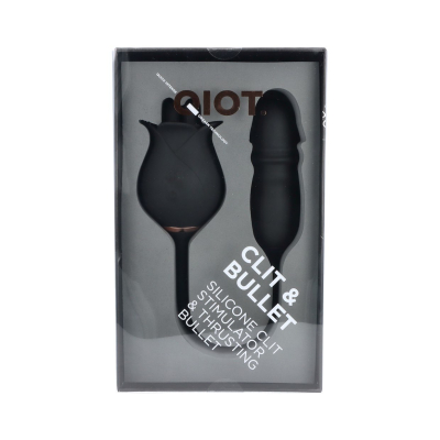QIOT CLITORIAL STIMULATOR -THRUSTING BULLET.