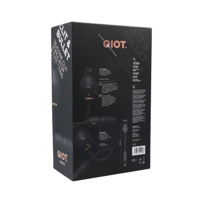 QIOT CLITORIAL STIMULATOR -THRUSTING BULLET.