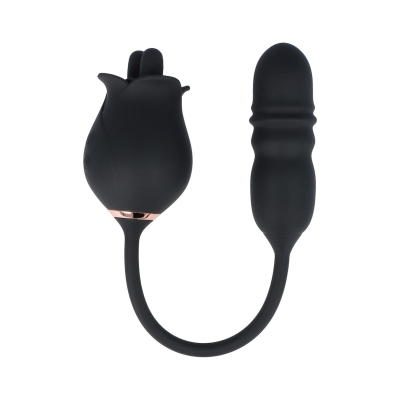 QIOT CLITORIAL STIMULATOR -THRUSTING BULLET.