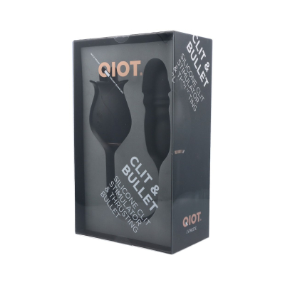 QIOT CLITORIAL STIMULATOR -THRUSTING BULLET.