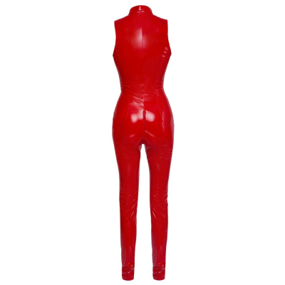 Vinyl Jumpsuit red S