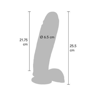 Dildo 10 Inch with Balls Vibrator