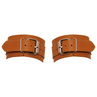 Leather Cuffs natural