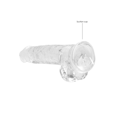 Realistic Dildo with Balls - 8 / 21 cm
