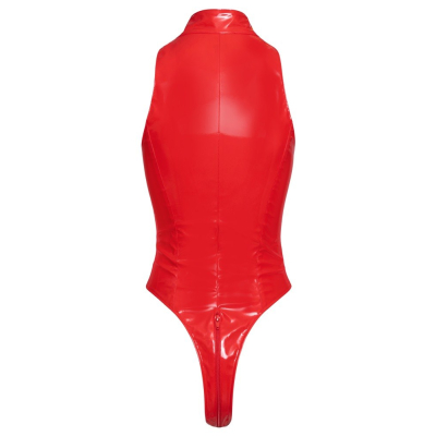 Vinyl Body Zip red M