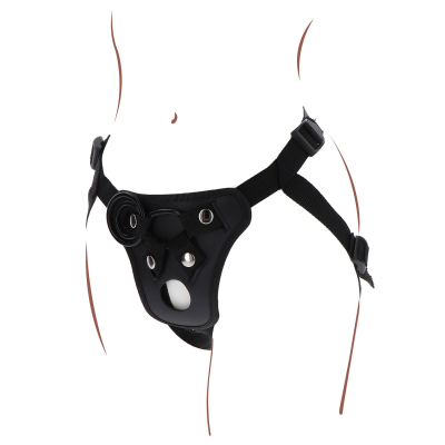 Strap-On Pleasure Hole Harness