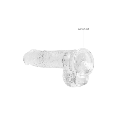 Realistic Dildo with Balls - 6 / 15 cm