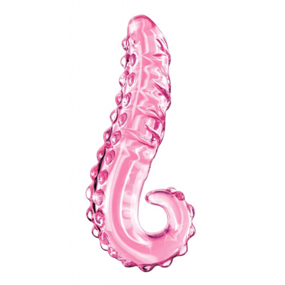 Szklane dildo z licznymi wypustkami 15,5cm