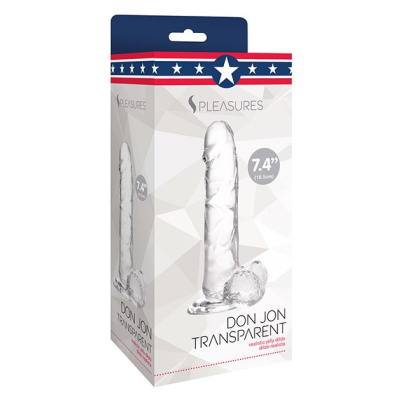 Jelly Dildo Transparent L