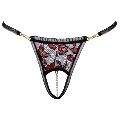 Crotchless String Pearl M/L