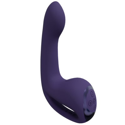 Riko - Triple Motor Thumper with Advanced Finger Motion Pulse Wave Stimulator - Purple