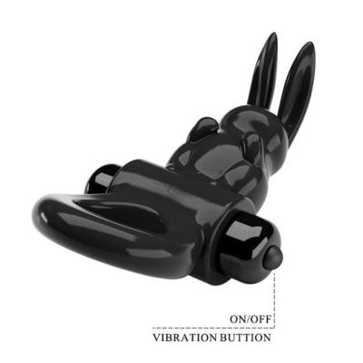 Pretty Love Exciting Vibrating Cock Ring Black