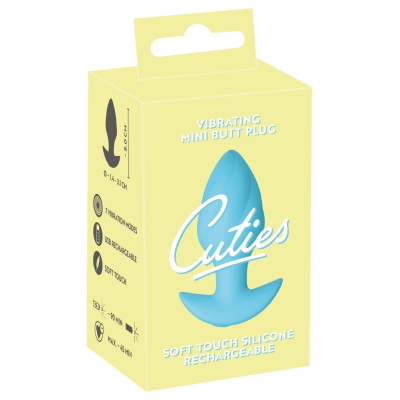 Cuties Vibrating Plug Blue