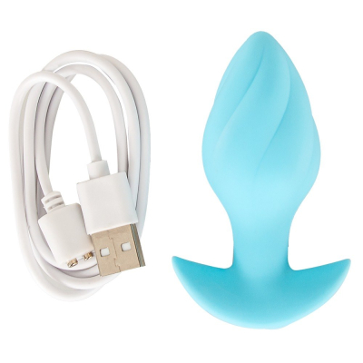 Cuties Vibrating Plug Blue