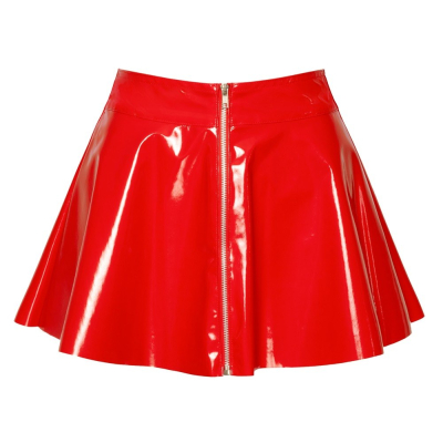 Vinyl Skirt red S