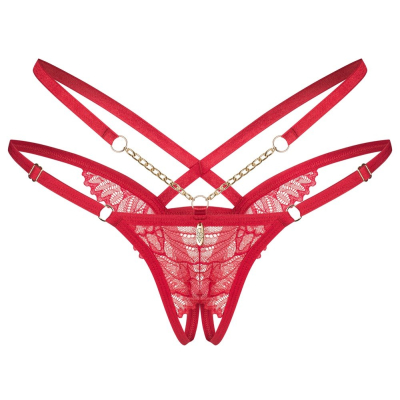 OBS Thong red S/M