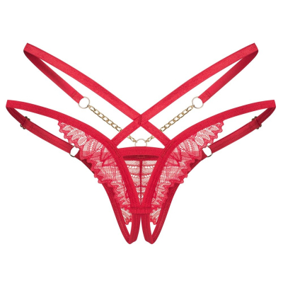 OBS Thong red S/M