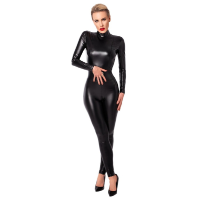 Noir Jumpsuit Zip M