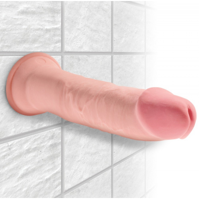 Naturalne Dildo z mocną przyssawką 26,7 cm King Cock