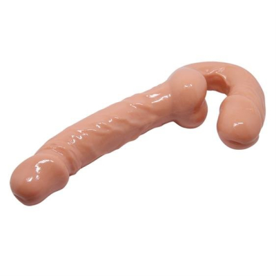 Strap on podwójne dildo Stymulacja punktu G i P 15cm Lybaile