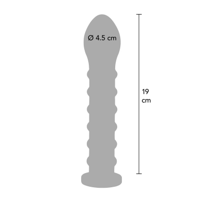 Ribbed Dong Easy-Lock 19 cm
