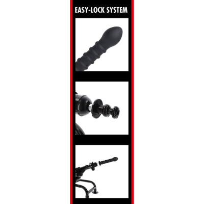 Ribbed Dong Easy-Lock 19 cm