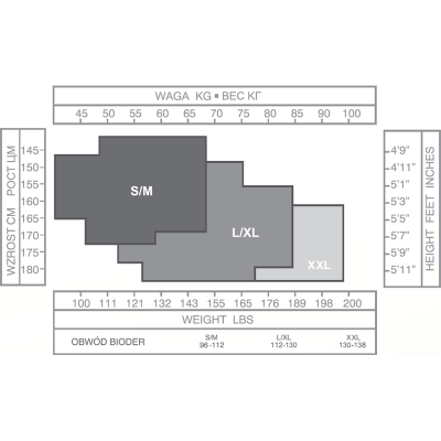 Bodystocking z suwakiem Silk Touch L missO