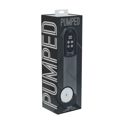 Engage - Automatic Waterproof Penis Pump and Masturbator - Gun Metal