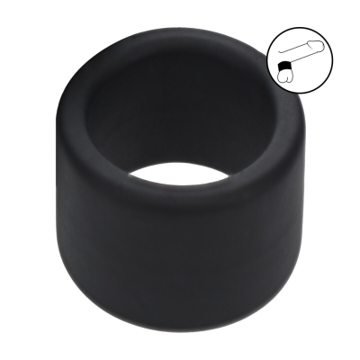 Liquid Silicone Ball Strap - L - 34mm - Black