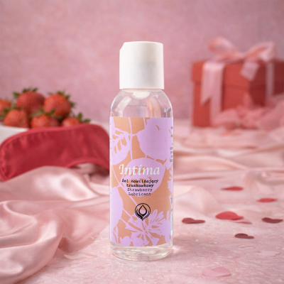 Intima żel nawilżający truskawkowy - strawberry lubricant - 100 ml