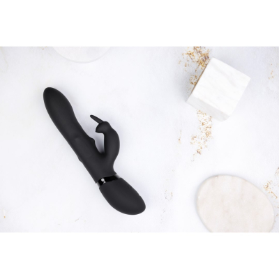 Amoris - Stimulating Beads Rabbit - Black