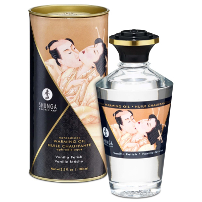 Shunga warming oil vanilla fetish 100ml