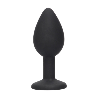Silicone Butt Plug with Removable Jewelry